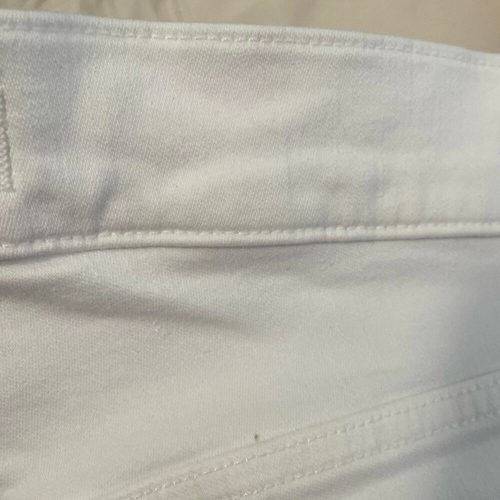 NWT Madewell Kick Out Crop Jeans‎ in Pure White Size 26 - Picture 12 of 12